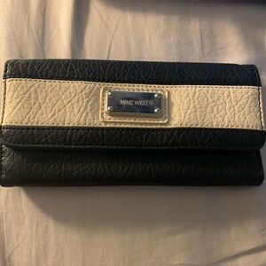 Nine West Tri-Fold Clutch.